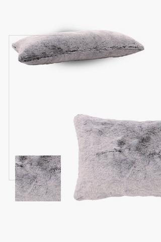 Faux Fur Scatter Cushion, 30x80cm