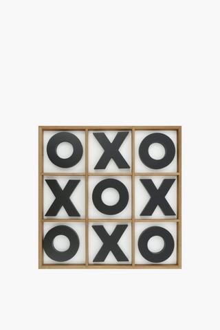 X And O Wooden Game Decor, 47cm
