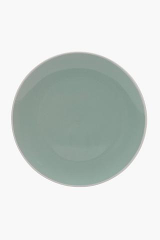 Rim Stoneware Dinner Plate