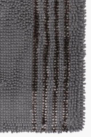 Stripe Memory Foam Noodle Pvc Bath Mat