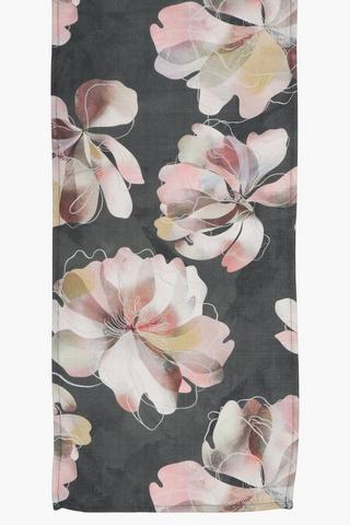 Floral Cotton Table Runner