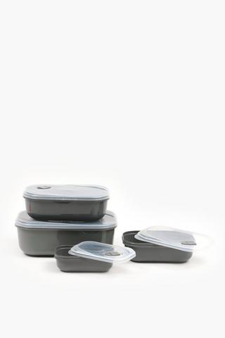 4 Piece Luna Food Saver Container Set