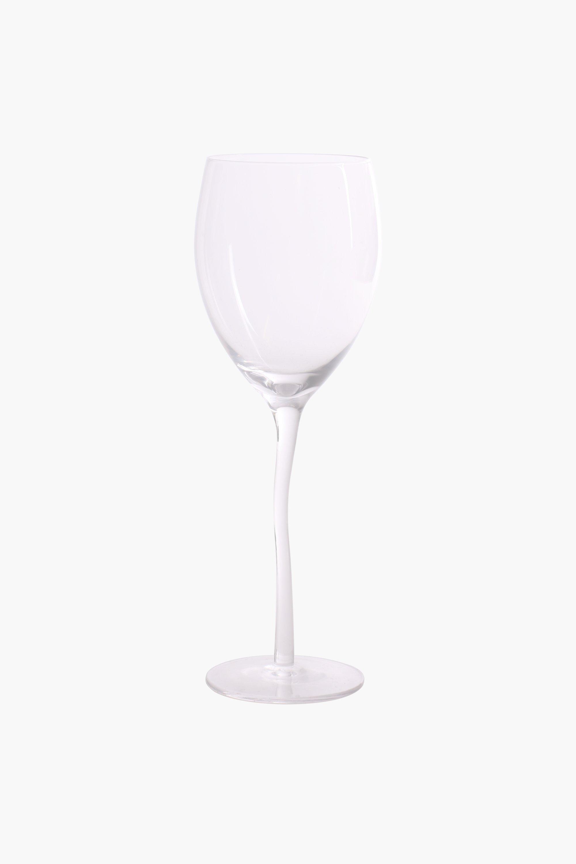 Swirl Stem Wine Glass 0193