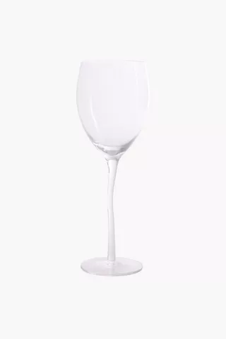 Swirl Stem Wine Glass