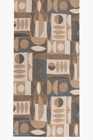 Chenille And Polyester Table Runner