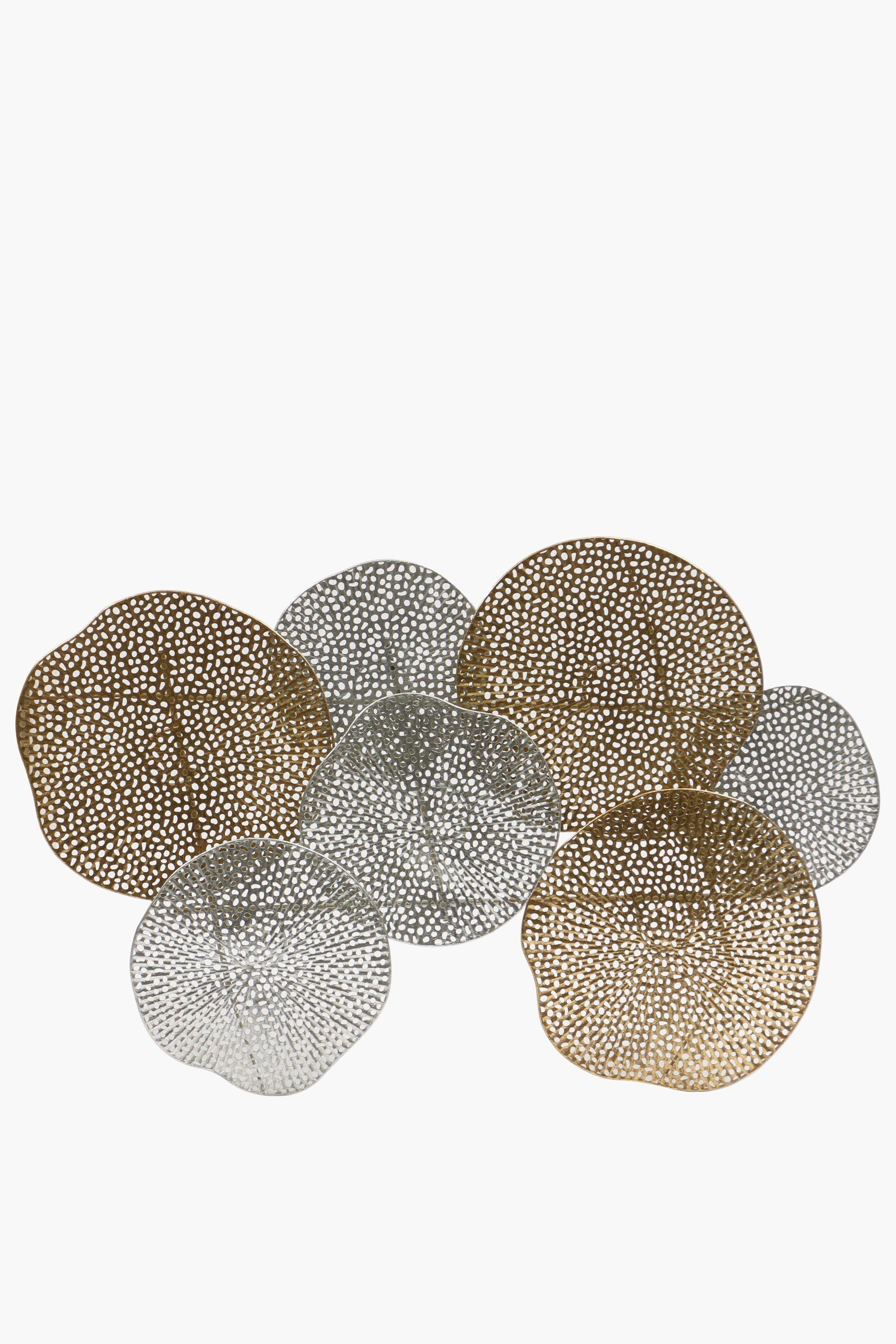 Dimensional Discs Wall Art, 84x54cm