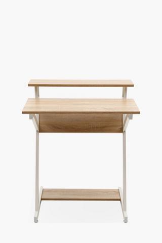 Lenox Z-shape Office Desk, 70x60x84 cm.