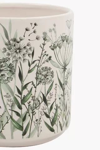 Jadie Ceramic Planter, 15x15cm