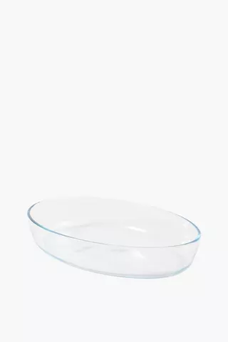 Pyrex Oval Glass Roaster, 3,1l
