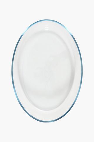 Pyrex Oval Glass Roaster, 3,1l