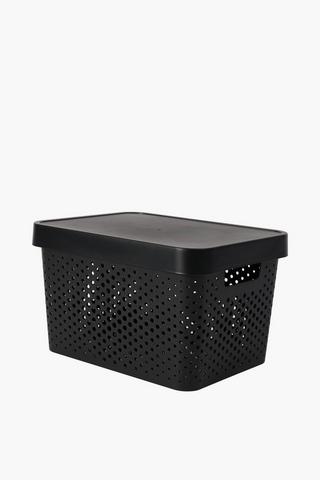 18l Dotted Basket