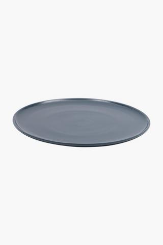 Stoneware Glaze Round Platter