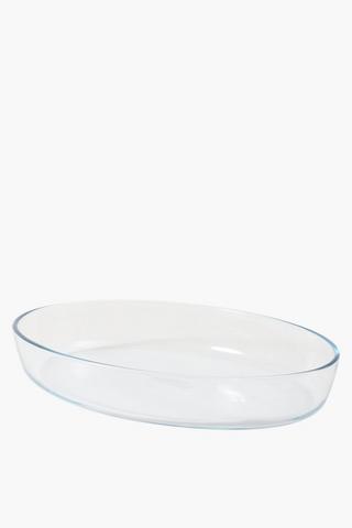 Pyrex Oval Glass Roaster, 4,2l