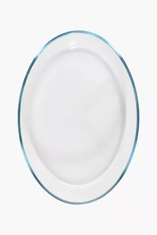 Pyrex Oval Glass Roaster, 4,2l