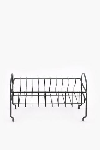 Metal Single Dish Rack