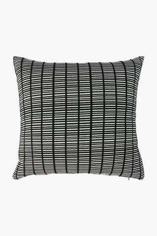 Jacquard Grid Scatter Cushion, 60x60cm