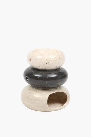 Rock Stack Oil Burner, 14cm