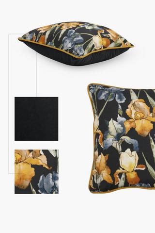 Printed Autumn Leaf U And G Feather Scatter Cushion, 60x60cm