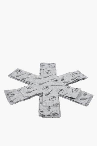 Pack Of 3 Felt Pot Dividers
