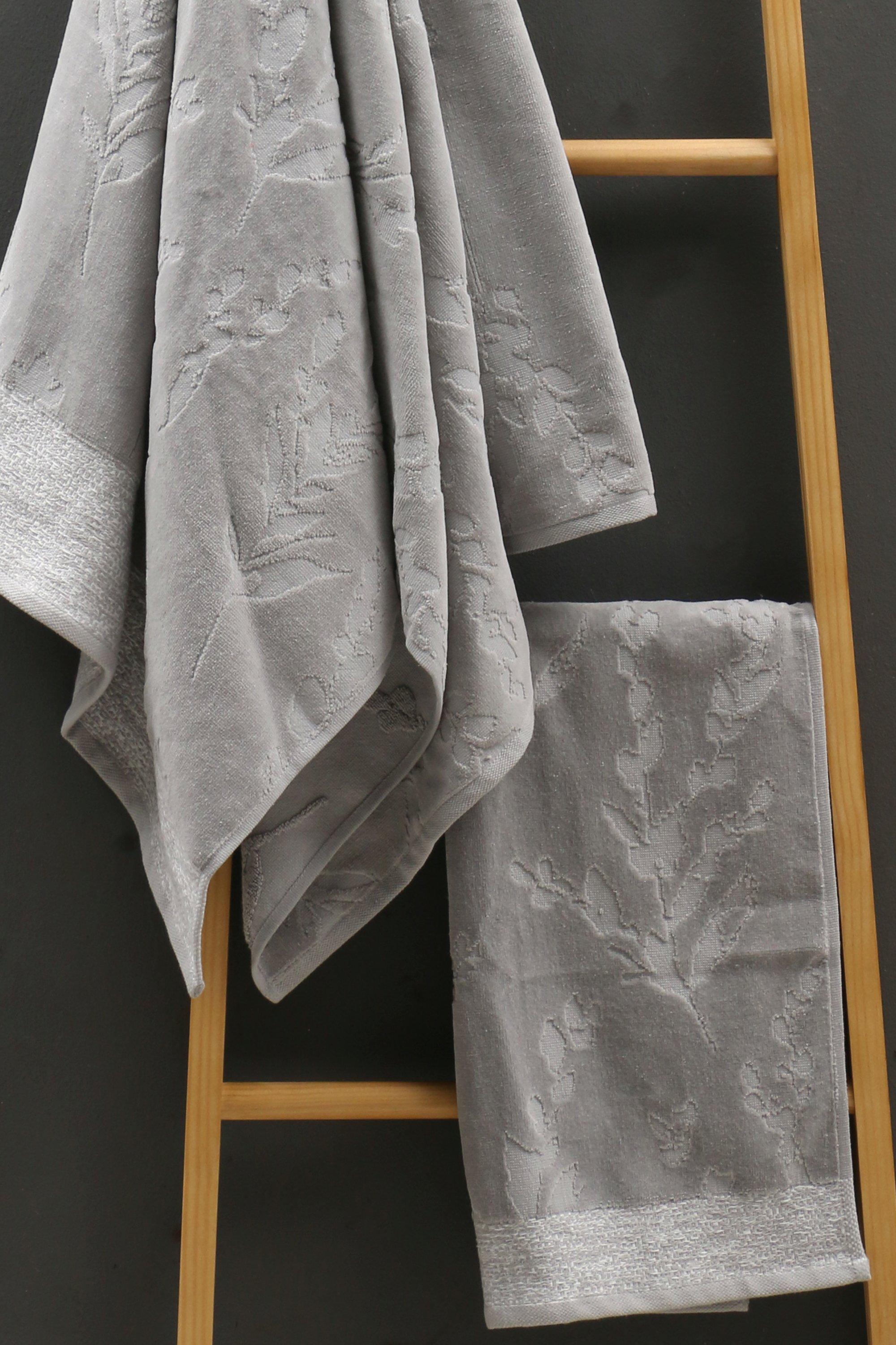 100 Cotton Sunflower Jacquard Bath Towel main image 0