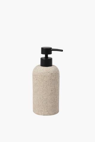 Textured Cement Soap Dispenser