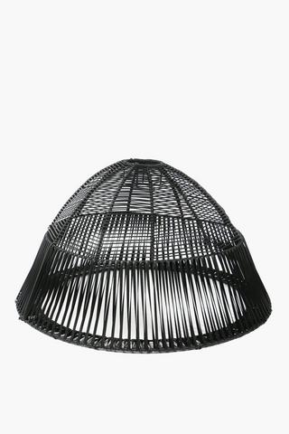 Dome Woven Hanging Pendant, 59x33cm