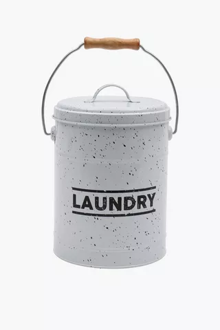 Speckled Laundry Powder Tin