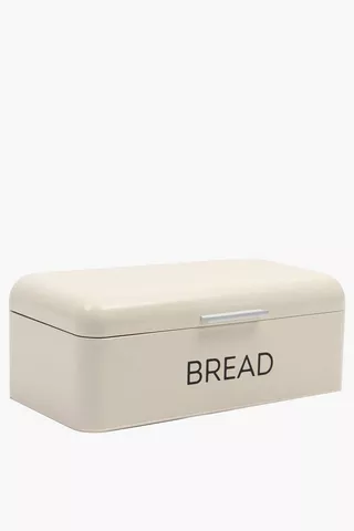 Galvanised Script Bread Bin
