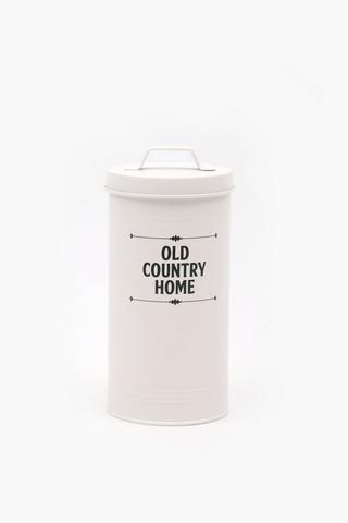Country Home Pantry Tin Large