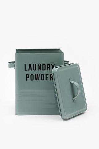 Galvanised Laundry Powder Tin