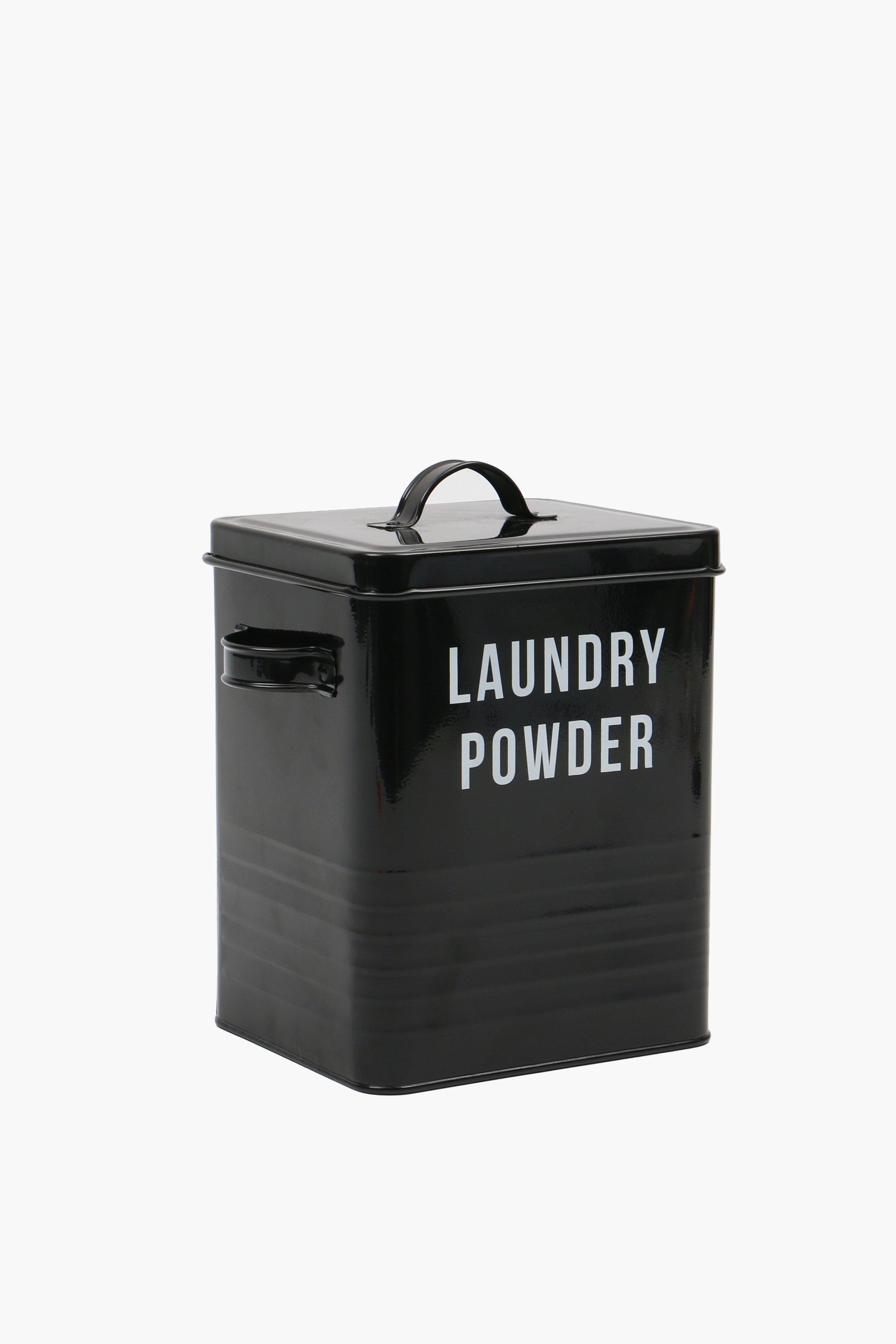 Galvanised Laundry Powder Tin