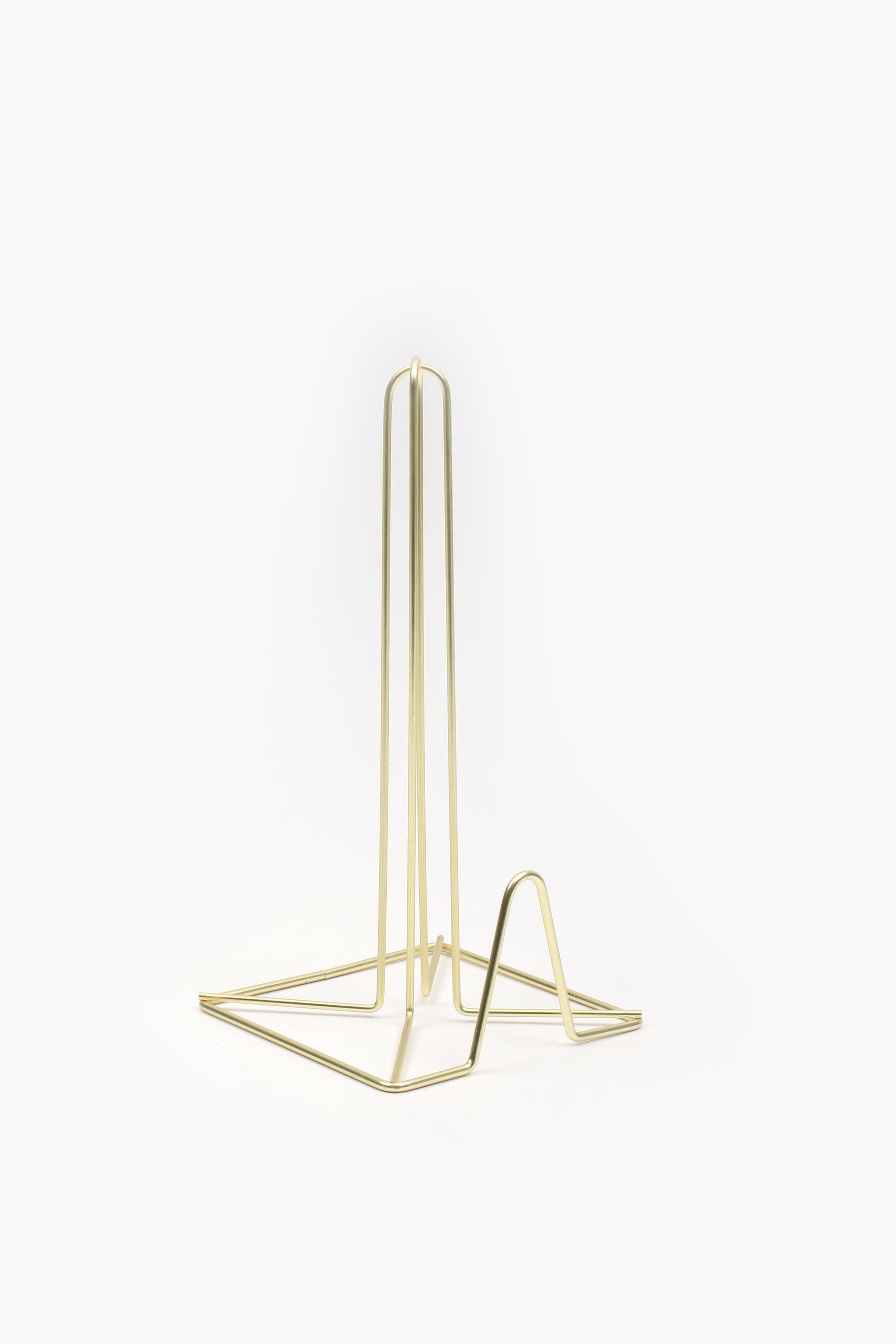 Metallic Paper Towel Holder