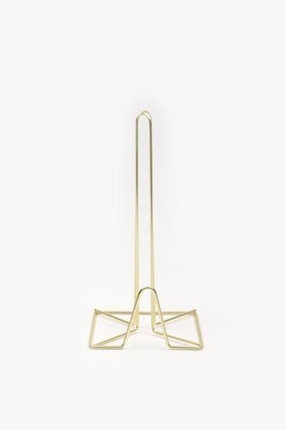 Metallic Paper Towel Holder
