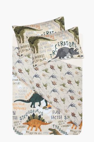 Soft Touch Ryan Dino Reversible Duvet Cover Set