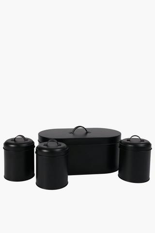 Bread Bin And Canister Set
