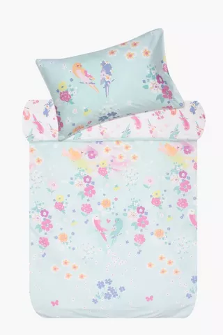 Soft Touch Ditsy Floral Reversible Duvet Cover Set