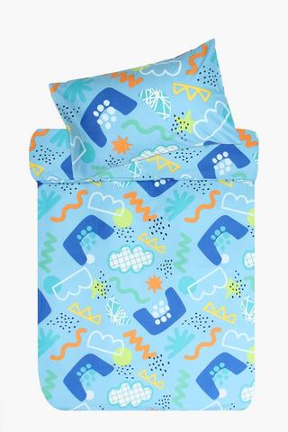 Soft Touch Squiggle Duvet Cover Set
