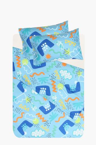 Soft Touch Squiggle Duvet Cover Set
