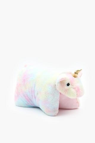 3d Unicorn Scatter Cushion, 46x40cm