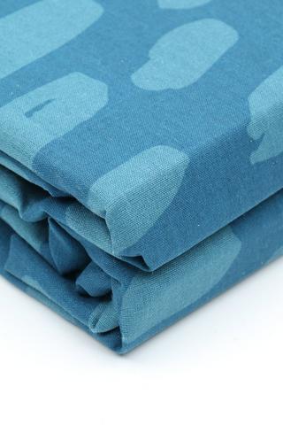 Polycotton Printed Ocean Fitted Sheet