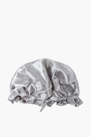 Bow Satin Bonnet