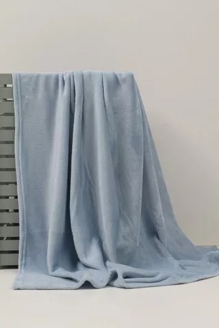 Super Plush Plain Blanket, 125x150cm