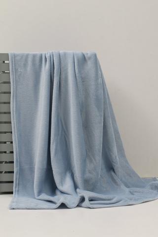 Super Plush Plain Blanket, 125x150cm