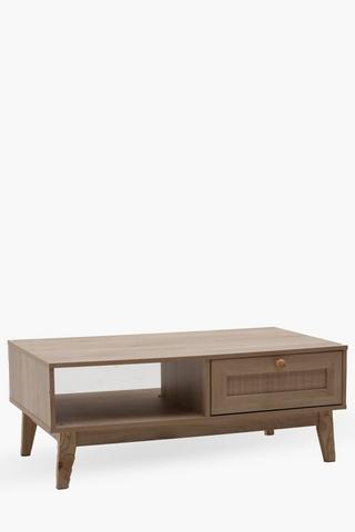 Rattan Coffee Table, 110x60x45cm