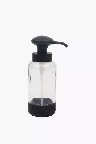 Kiwi Glass Soap Dispenser