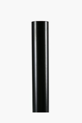 Brushed Metal Satin Rod 2m, 25mm