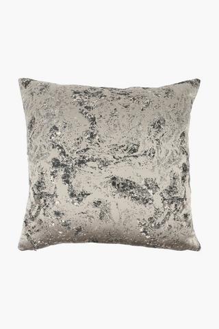 Premium Jacquard Berlin Feather Scatter Cushion, 60x60cm