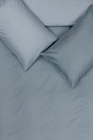 Soft Touch Embossed Geometric Duvet Cover Set