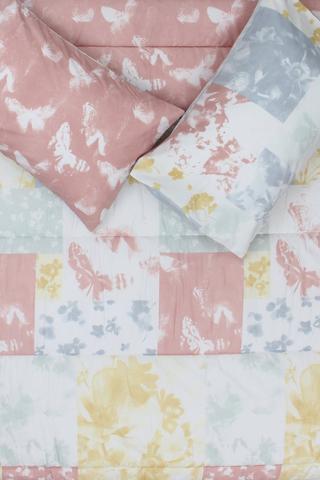 Soft Touch Butterfly Patchwork Comforter