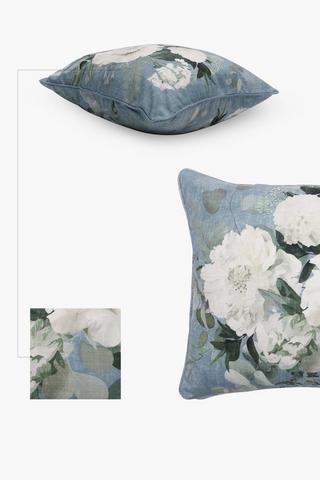 Printed Patio Floral Scatter Cushion, 60x60cm